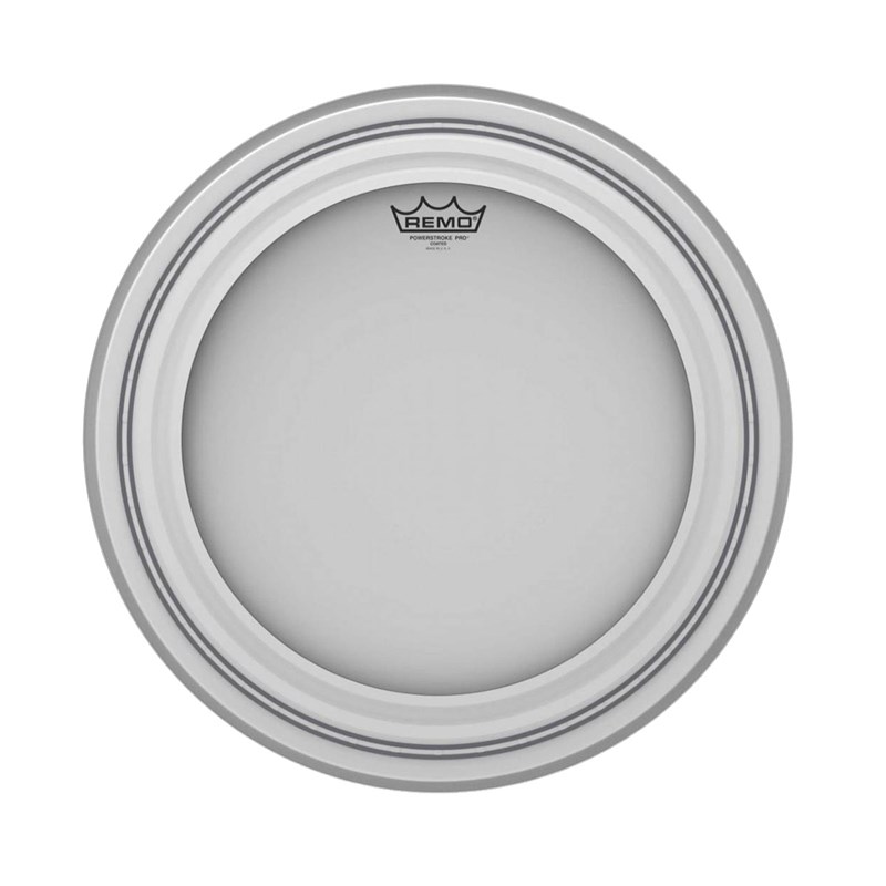 Remo PR-1124-00 Powerstroke Pro 24-Inch Coated Bass Drum Head